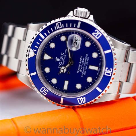 rolex 16610 crystal size|rolex 16610 blue bezel.